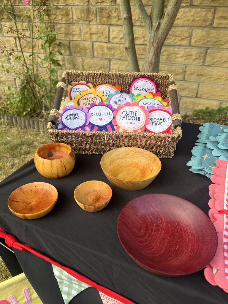 Trying out our first market stall, photograph 7